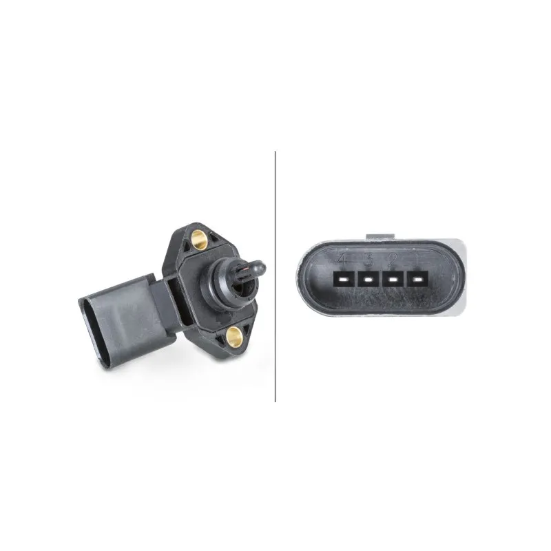 Capteur, pression de suralimentation HELLA 6PP 009 400-481