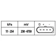 Capteur, pression de suralimentation HELLA 6PP 009 400-551 - Visuel 2