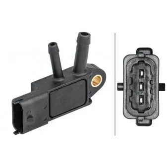 Capteur, pression des gaz échappement HELLA 6PP 009 409-051