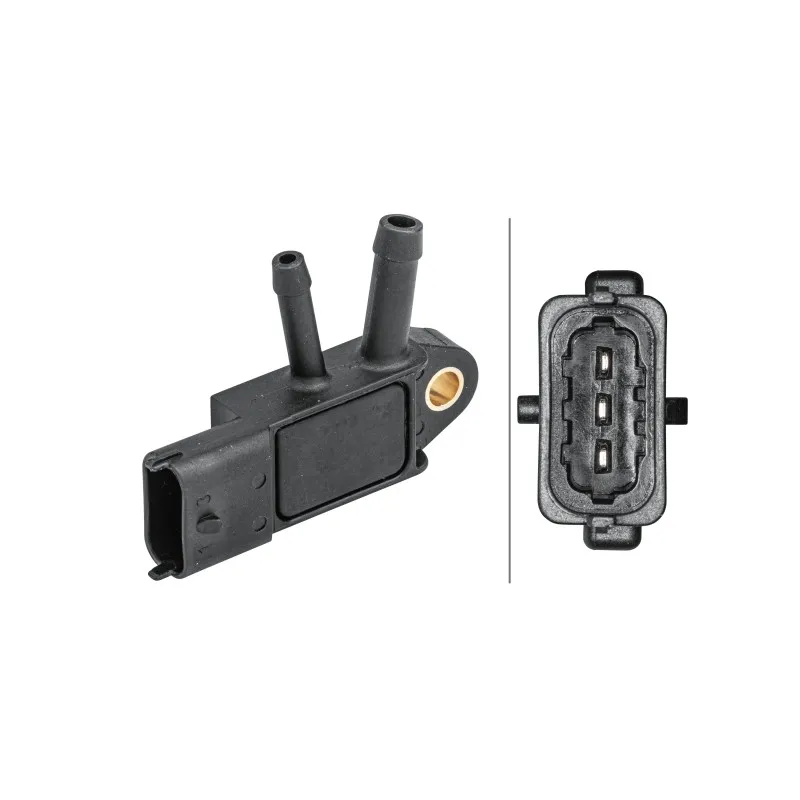 Capteur, pression des gaz échappement HELLA 6PP 009 409-051