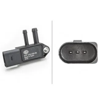 Capteur, pression des gaz échappement HELLA 6PP 009 409-081