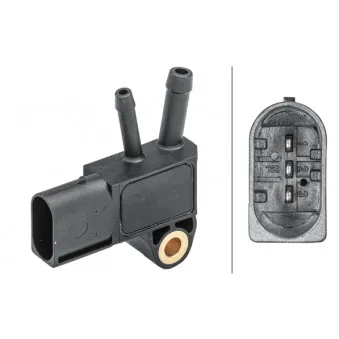 Capteur, pression des gaz échappement HELLA 6PP 009 409-171