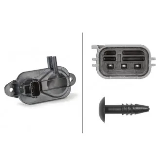 Capteur, pression des gaz échappement HELLA 6PP 009 409-271