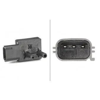 Capteur, pression des gaz échappement HELLA 6PP 009 409-281