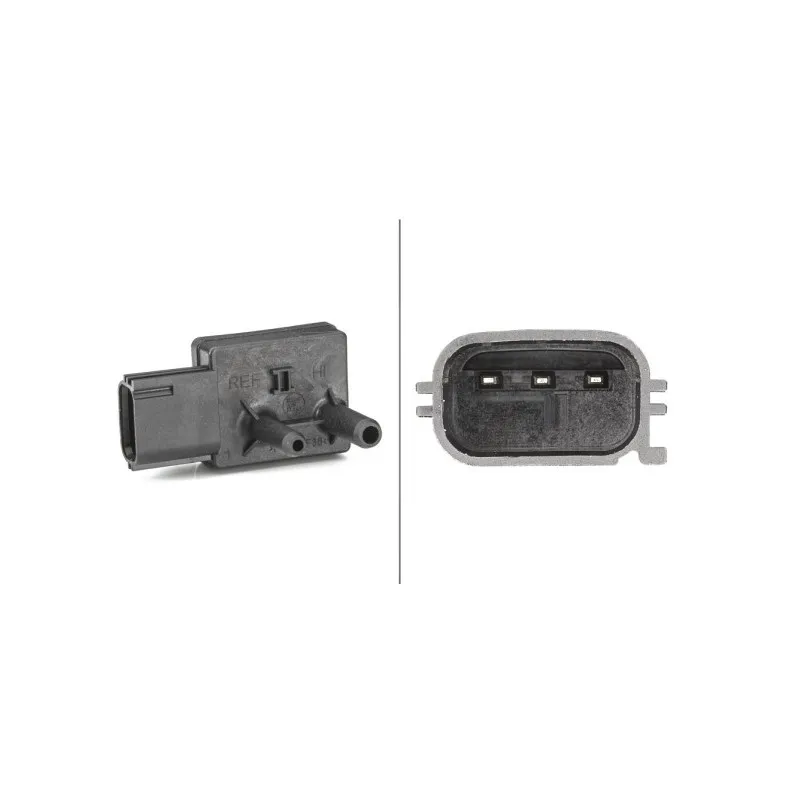 Capteur, pression des gaz échappement HELLA 6PP 009 409-281
