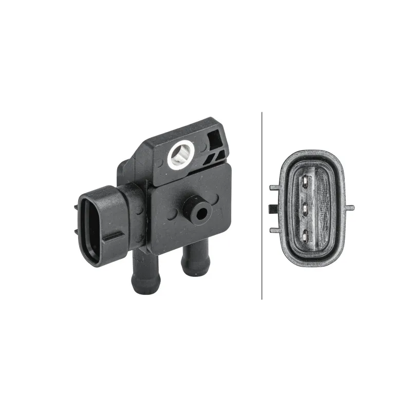 Capteur, pression des gaz échappement HELLA 6PP 009 409-291