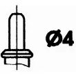 Sonde de température, liquide de refroidissement HELLA 6PT 009 107-251 - Visuel 2