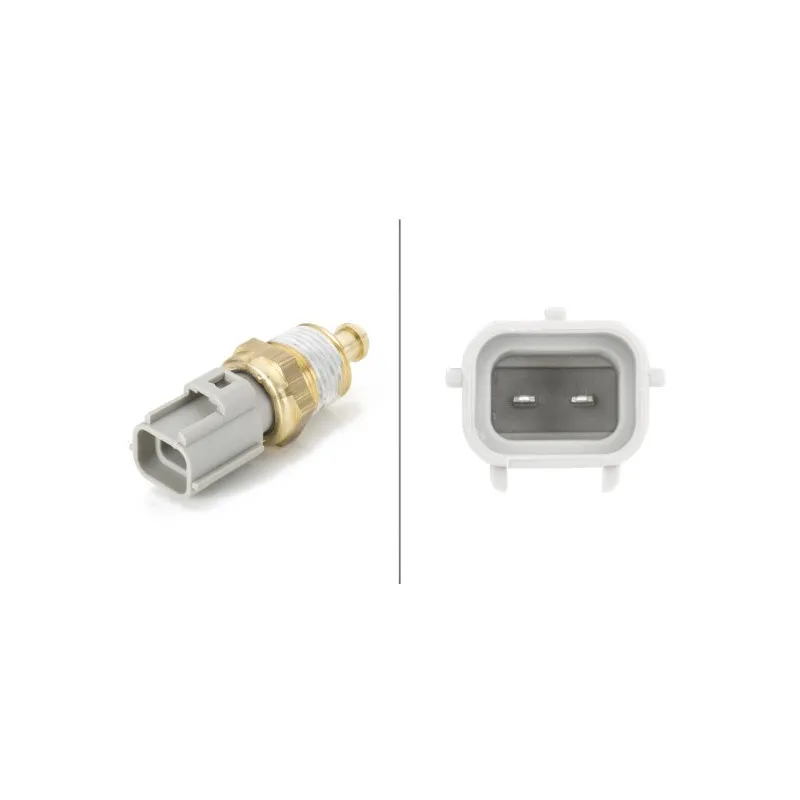 Capteur, température d'huile HELLA 6PT 009 107-831