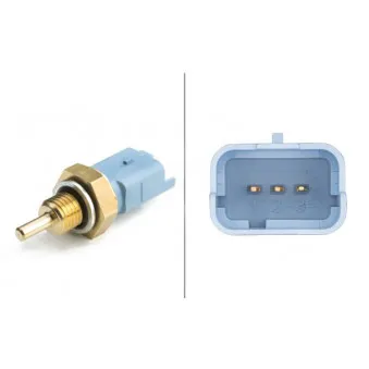 Sonde de température, liquide de refroidissement HELLA 6PT 009 309-521