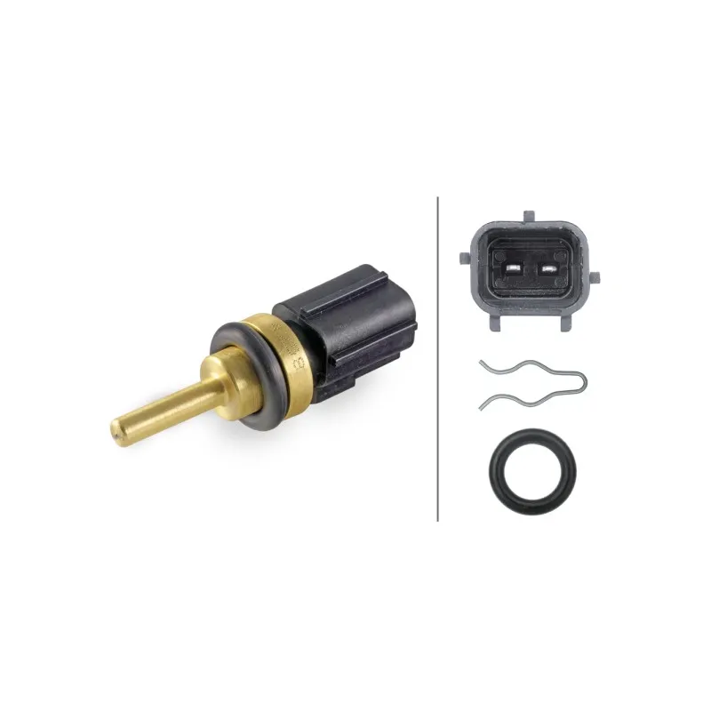 Sonde de température, liquide de refroidissement HELLA 6PT 013 113-231