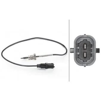 Capteur, température des gaz HELLA 6PT 014 494-001