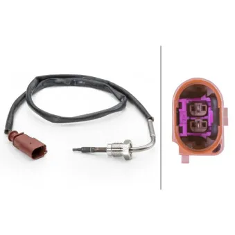 Capteur, température des gaz HELLA 6PT 014 494-041
