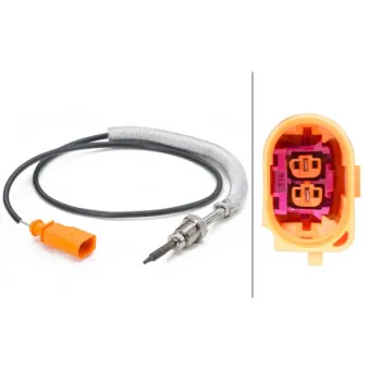 Capteur, température des gaz HELLA 6PT 014 494-051