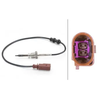 Capteur, température des gaz HELLA 6PT 014 494-061