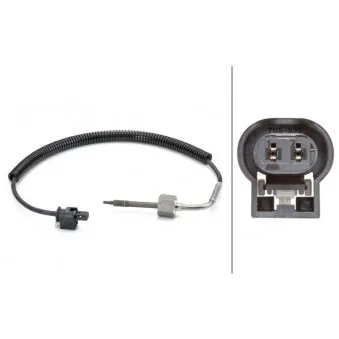 Capteur, température des gaz HELLA 6PT 014 494-131