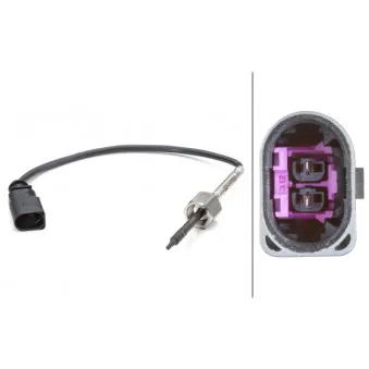 Capteur, température des gaz HELLA 6PT 014 494-161