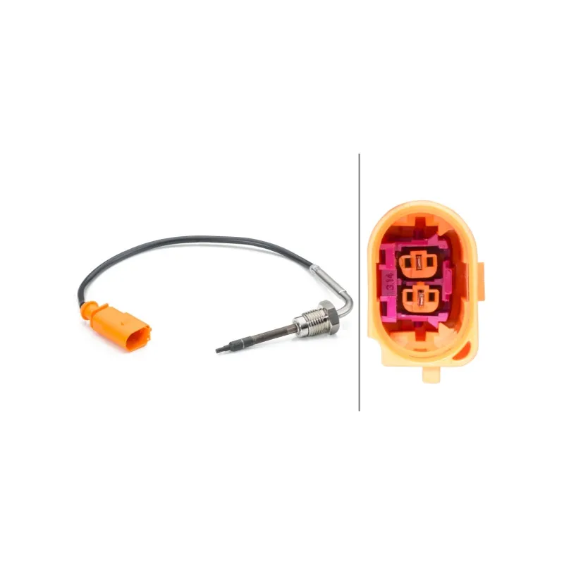 Capteur, température des gaz HELLA 6PT 014 494-201