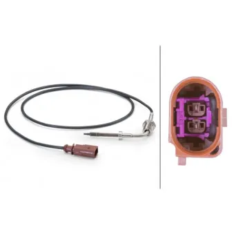Capteur, température des gaz HELLA 6PT 014 494-271