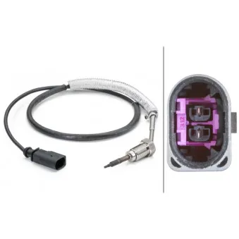 Capteur, température des gaz HELLA 6PT 014 494-291
