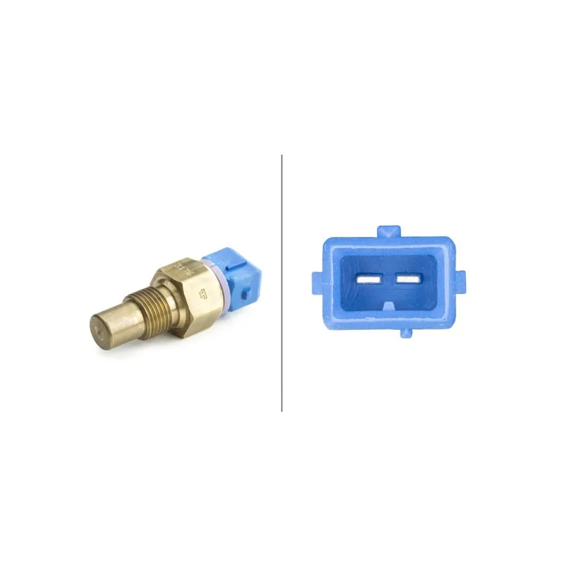 Sonde de température, liquide de refroidissement HELLA 6PT 358 058-211