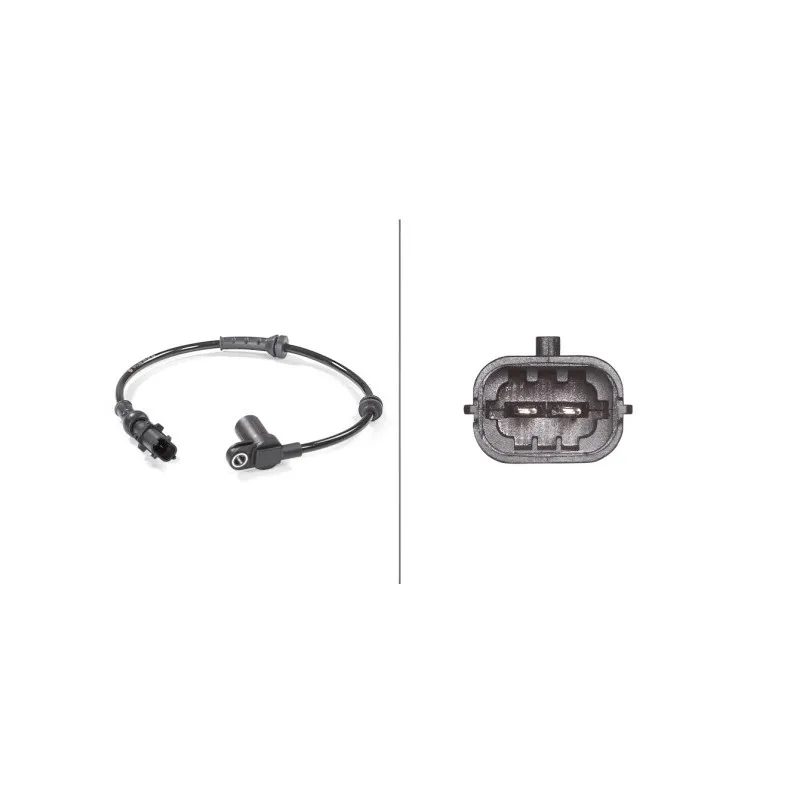 Capteur, vitesse de roue HELLA 6PU 009 106-261