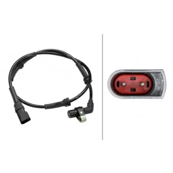 Capteur, vitesse de roue HELLA 6PU 009 106-651