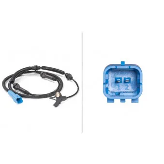 Capteur, vitesse de roue HELLA 6PU 009 106-821