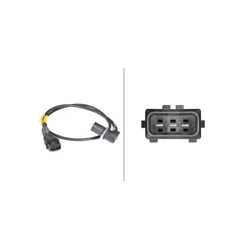 Capteur d'angle, vilebrequin HELLA 6PU 009 110-001