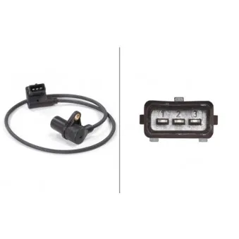 Capteur d'angle, vilebrequin HELLA 6PU 009 110-551
