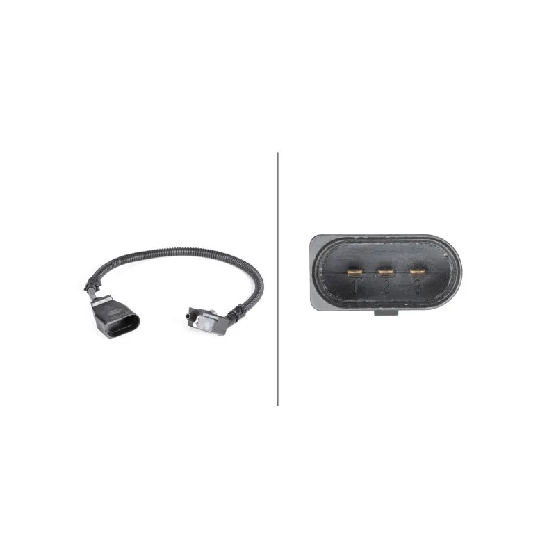 Capteur d'angle, vilebrequin HELLA 6PU 009 110-831