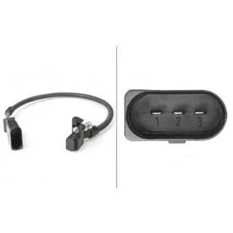 Capteur d'angle, vilebrequin HELLA 6PU 009 110-841