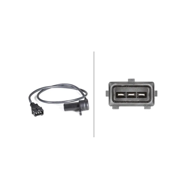 Capteur d'angle, vilebrequin HELLA 6PU 009 146-111