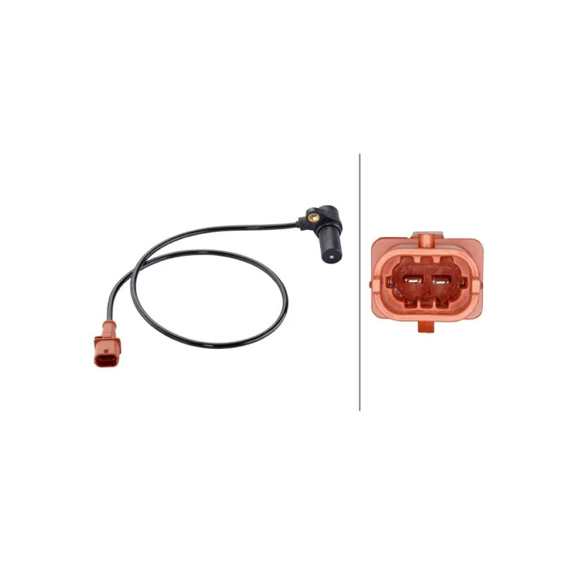 Capteur d'angle, vilebrequin HELLA 6PU 009 146-631