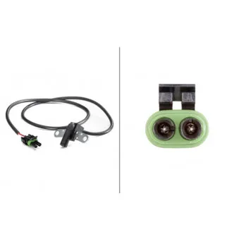 Capteur d'angle, vilebrequin HELLA 6PU 009 146-781