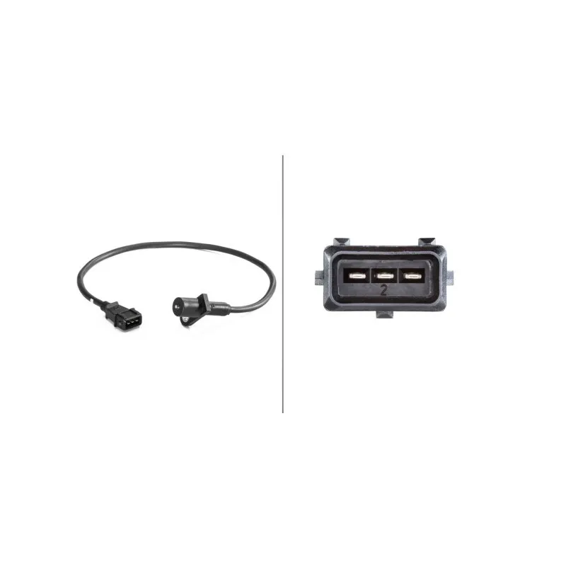 Capteur d'angle, vilebrequin HELLA 6PU 009 146-881