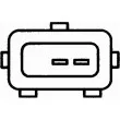 Capteur, vitesse/régime HELLA 6PU 009 161-001 - Visuel 2