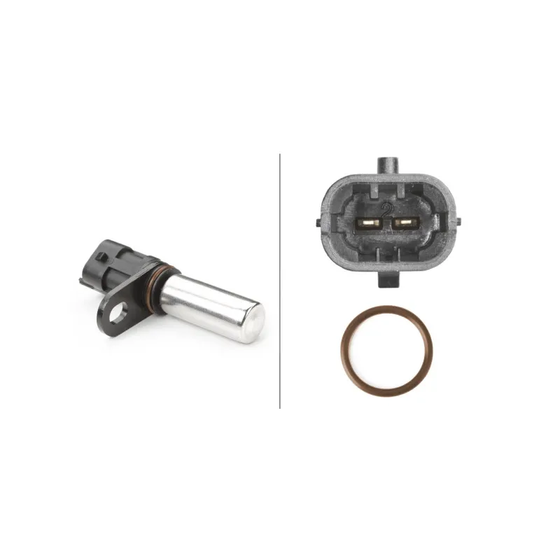 Capteur d'angle, vilebrequin HELLA 6PU 009 163-031