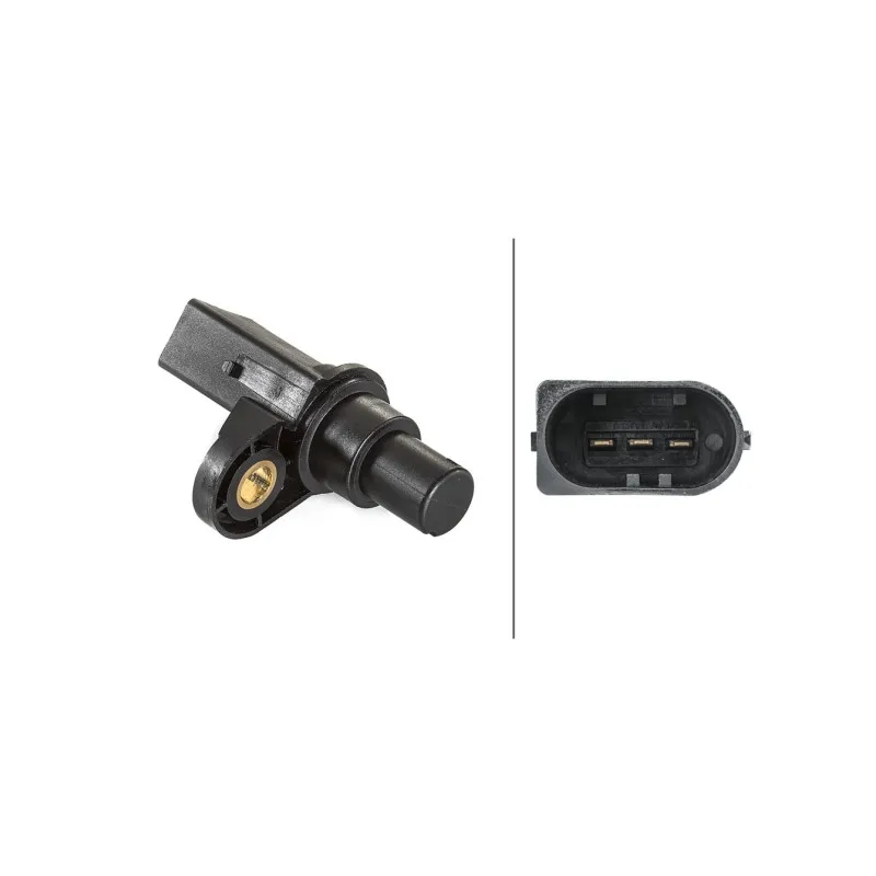 Capteur d'angle, vilebrequin HELLA 6PU 009 163-331