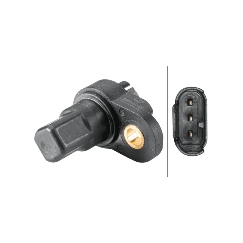 Capteur d'angle, vilebrequin HELLA 6PU 009 163-351