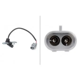 Capteur d'angle, vilebrequin HELLA 6PU 009 163-741