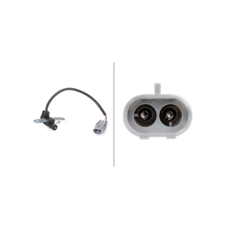 Capteur d'angle, vilebrequin HELLA 6PU 009 163-741