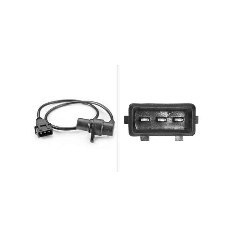 Capteur d'angle, vilebrequin HELLA 6PU 009 163-761