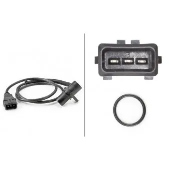 Capteur d'angle, vilebrequin HELLA 6PU 009 163-831
