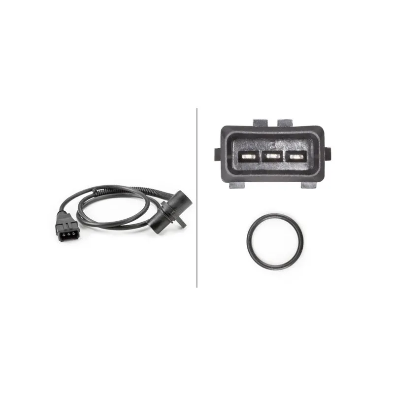 Capteur d'angle, vilebrequin HELLA 6PU 009 163-831