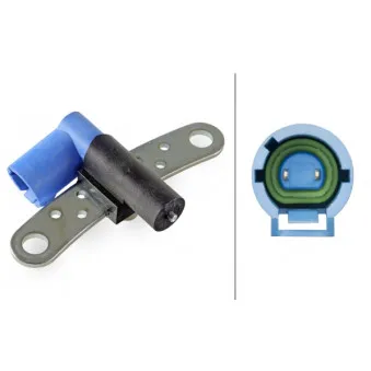 Capteur d'angle, vilebrequin HELLA 6PU 009 163-851