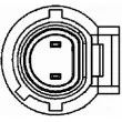 Capteur d'angle, vilebrequin HELLA 6PU 009 163-901 - Visuel 2