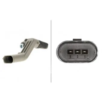 Capteur d'angle, vilebrequin HELLA 6PU 009 167-131