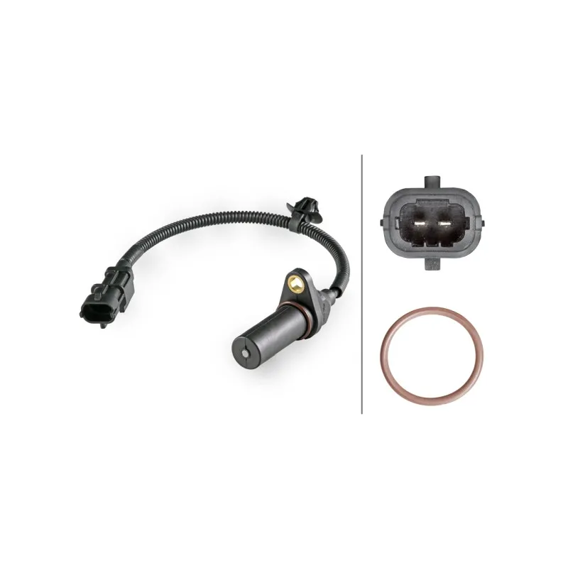 Capteur d'angle, vilebrequin HELLA 6PU 009 168-351