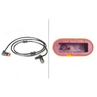 Capteur, vitesse de roue HELLA 6PU 010 039-731