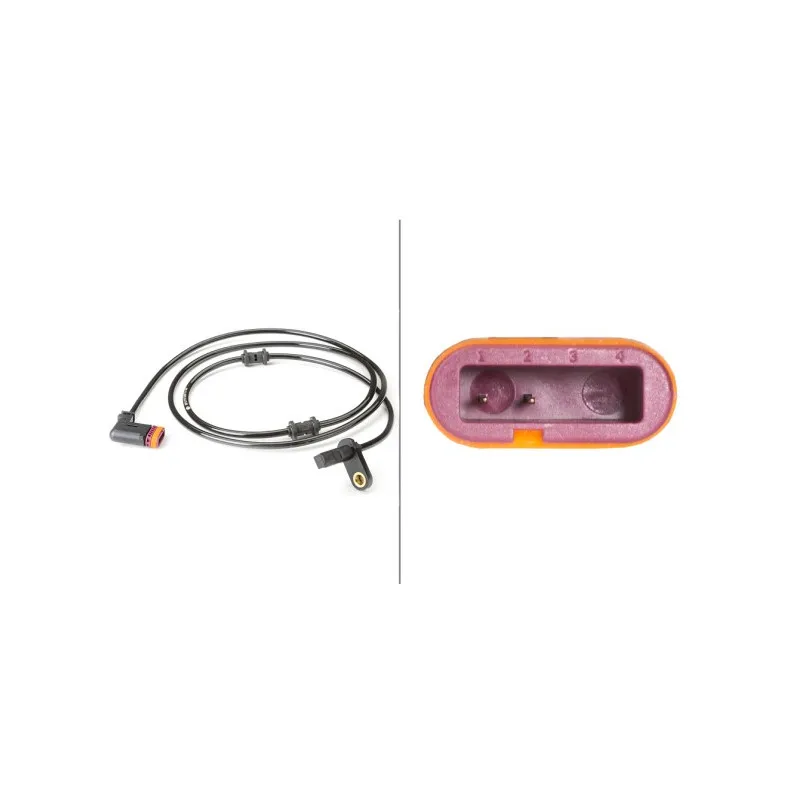 Capteur, vitesse de roue HELLA 6PU 010 039-731